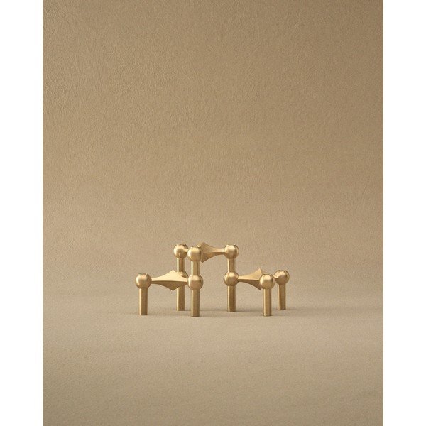 Portacandele in set in metallo 3 pz Nagel – STOFF Nagel-image-2