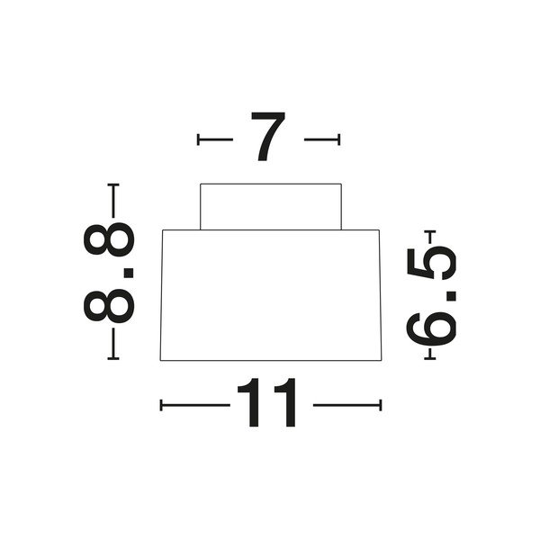 Plafoniera LED dorata in alluminio Ozen – Nova Luce-image-4