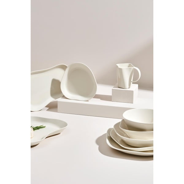 Piatti bianchi in set di 2 Basic - Kütahya Porselen-image-3