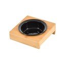 Ciotola con supporto in bambù per cane ø 12 cm – Love Story