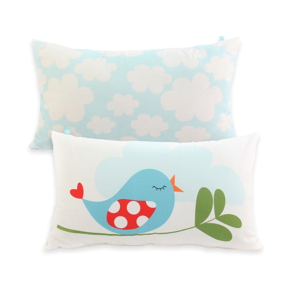 Federa reversibile in cotone 50 x 30 cm Little Birds - Mr. Fox-image-3