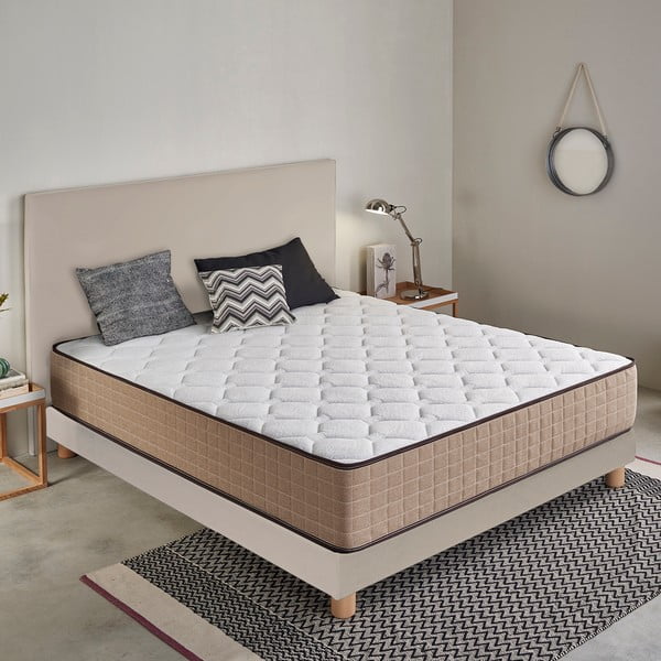 Materasso bifacciale in schiuma media/straordinaria 90x200 cm Cashmere Confort - Moonia-image-2