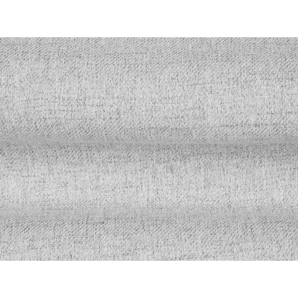 Letto matrimoniale imbottito grigio chiaro con spazio contenitivo e rete 200x200 cm Mamaia - Micadoni Home-image-1