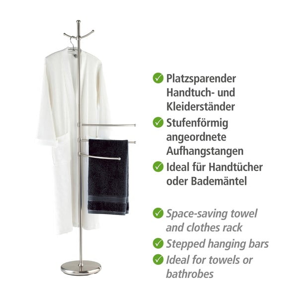 Supporto per asciugamani e accappatoi Adiamo - Wenko-image-4