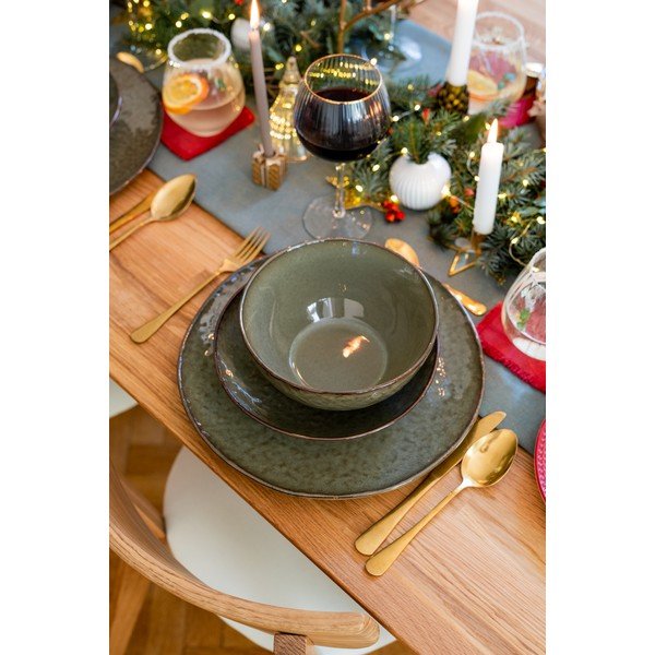 Set da pranzo in pietra 16 pz per 5 persone Nephrite – Bonami Selection-image-2
