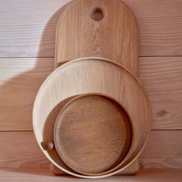 Vassoio in legno ø 30 cm Inka – OYOY Living Design-image-4