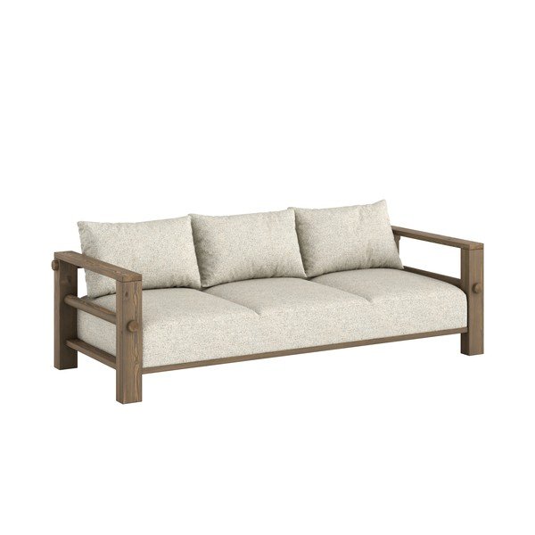 Divano grigio chiaro 225 cm Bare – Karup