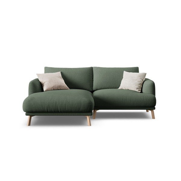 Divano angolare verde (con penisola a sinistra/con chaise lounge) Naomi – Micadoni -image-2