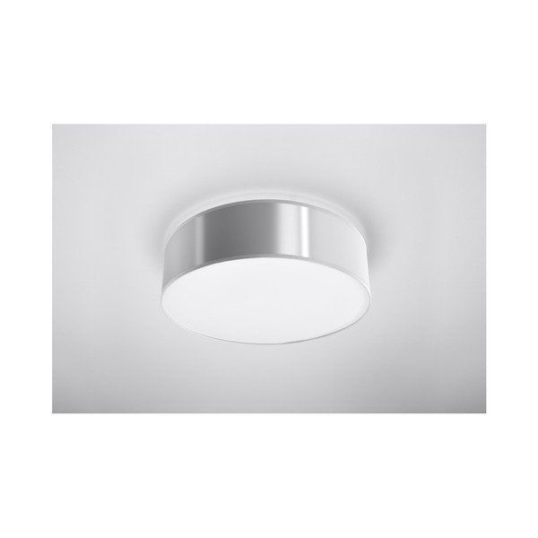 Plafoniera argentata ø 35 cm Atis – Sollux-image-2