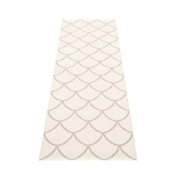 Passatoia da interno/esterno color crema 70x225 cm Kotte Linen – Pappelina-image-2