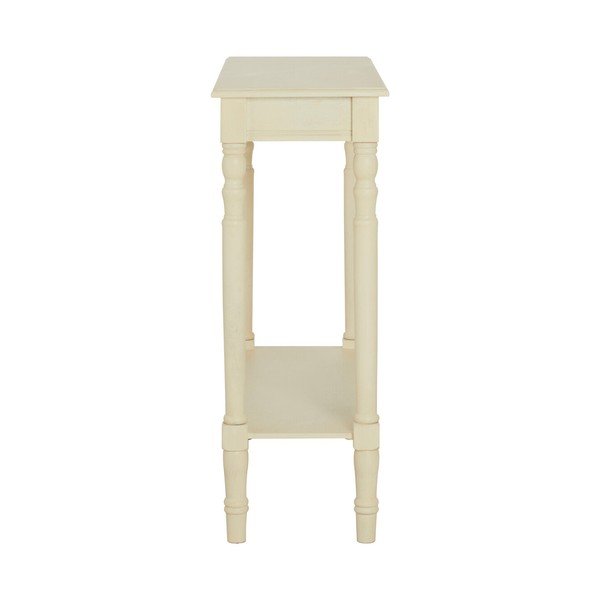 Tavolo consolle avorio in pino massiccio 30x80 cm Heritage – Premier Housewares-image-4