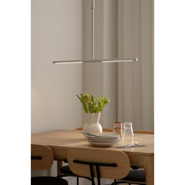 Lampadario LED argentato in metallo con paralume in metallo Omni Ceiling – UMAGE-image-2