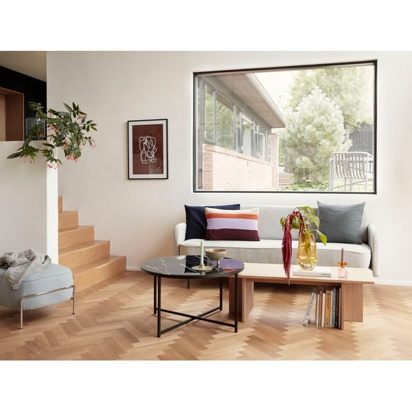 Cuscino in cotone Norma, 60 x 40 cm - Hübsch-image-3