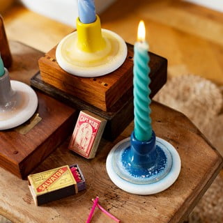 Candeliere blu Bohemian Home Mojave - Sass & Belle