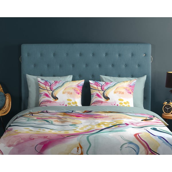 Set copripiumino e federa in cotone per letto matrimoniale ed esteso 200x220 cm Magic – Good Morning-image-2