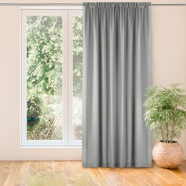 Tenda grigia 140x300 cm Carmena - Homede-image-1