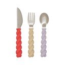 Posate per bambini in silicone 3 pz Mellow – OYOY Mini