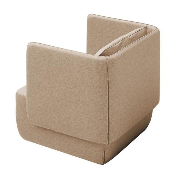 Poltrona beige Low Opera - Softline-image-3