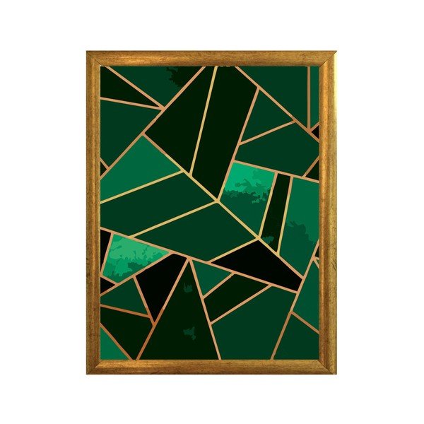 Poster in cornice Forrest Mozaik, 30 x 20 cm - Piacenza Art