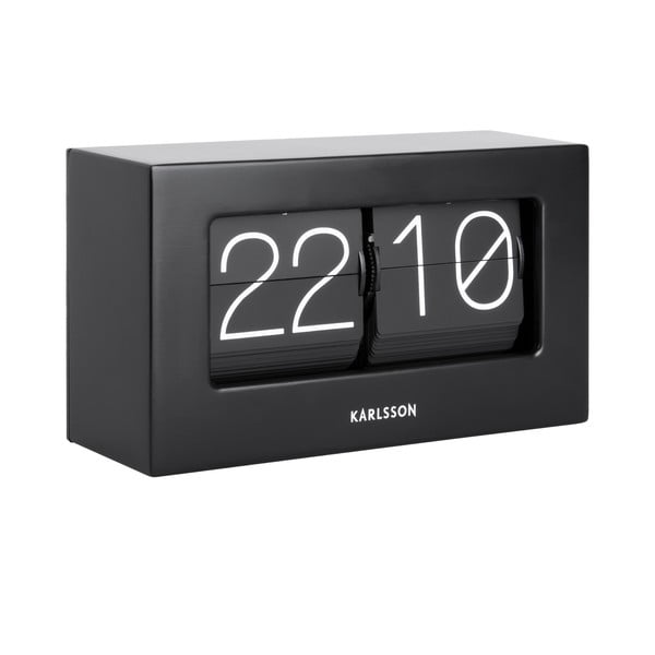 Orologio da tavolo digitale Boxed Flip - Karlsson-image-1