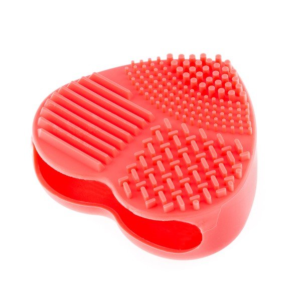 Ruční silikonový čističky na kosmetické štětce InnovaGoods Heart