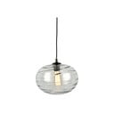 Lampada a sospensione in vetro grigio, altezza 21 cm Sphere - Leitmotiv