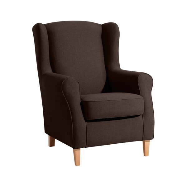 Poltrona marrone scuro Lorris Chocolate - Max Winzer