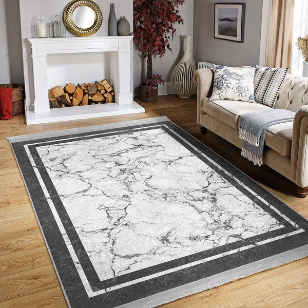 Tappeto bianco-grigio 120x180 cm - Mila Home-image-3