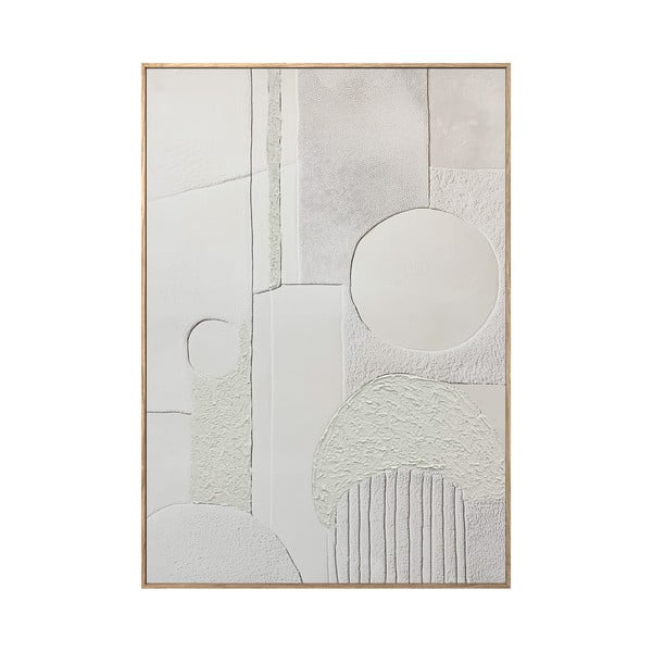 Quadro con elementi dipinti a mano 70x100 cm Lan 3D Illusion – Styler