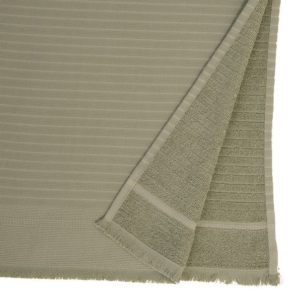 Telo da bagno in cotone verde, 90 x 150 cm Simba - Foutastic-image-3