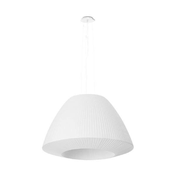 Lampada a sospensione bianca con paralume in vetro ø 60 cm Soprano - Nice Lamps