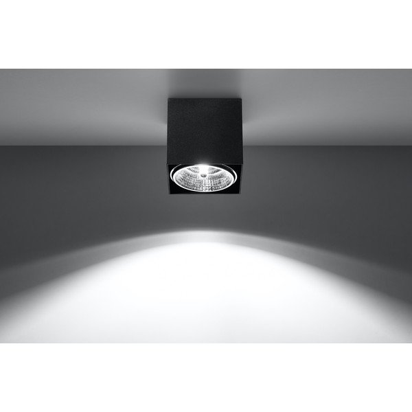 Apparecchio da soffitto nero Jerry - Sollux-image-1