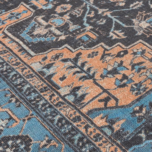 Tappeto blu 230x160 cm Kaya - Asiatic Carpets-image-2