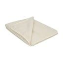 Coperta beige in lana merino, 130 x 170 cm - Native Natural