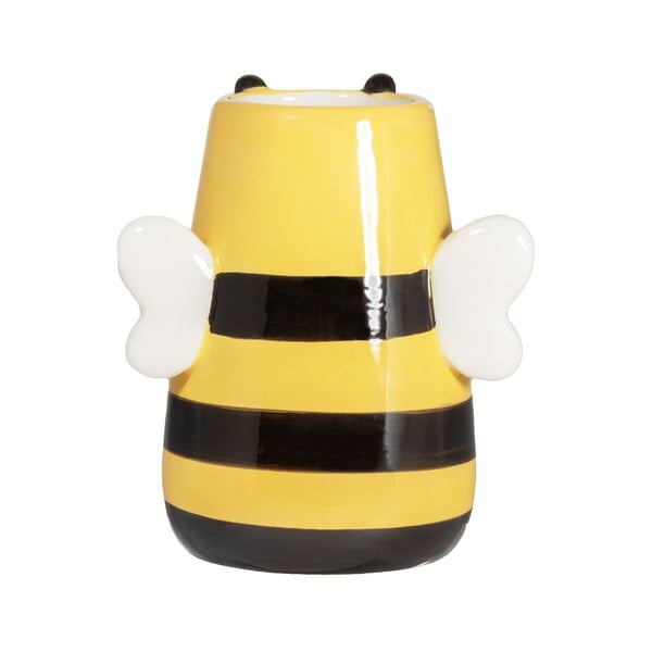 Vaso in dolomia gialla (altezza 10,5 cm) Bee - Sass & Belle-image-1
