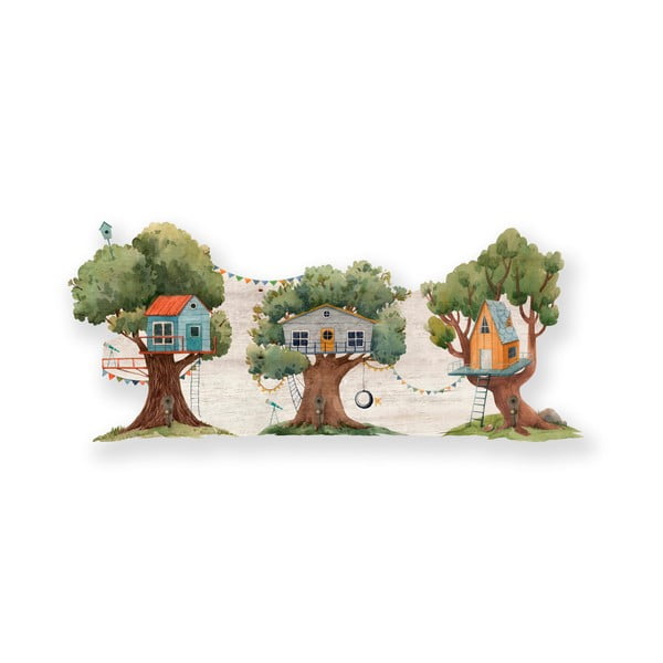 Appendiabiti verde per bambini Tree House - Little Nice Things