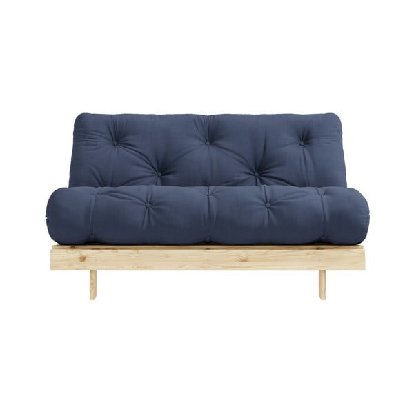 Divano letto blu 140 cm Roots - Karup Design-image-3