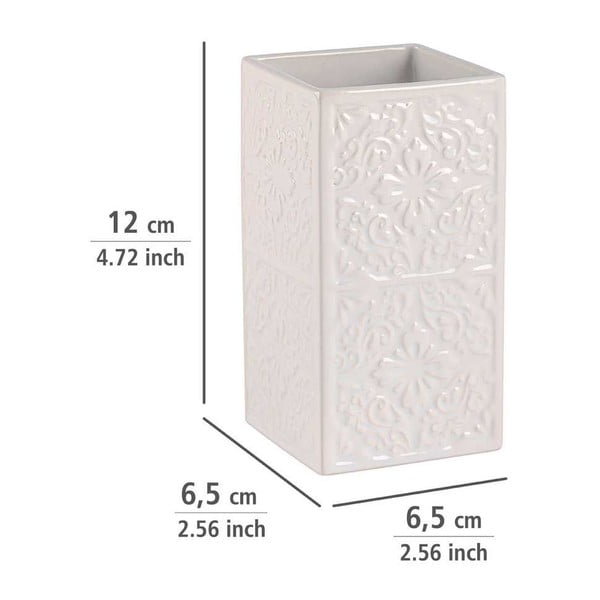 Set di accessori da bagno bianco in ceramica Cordoba - Wenko-image-2