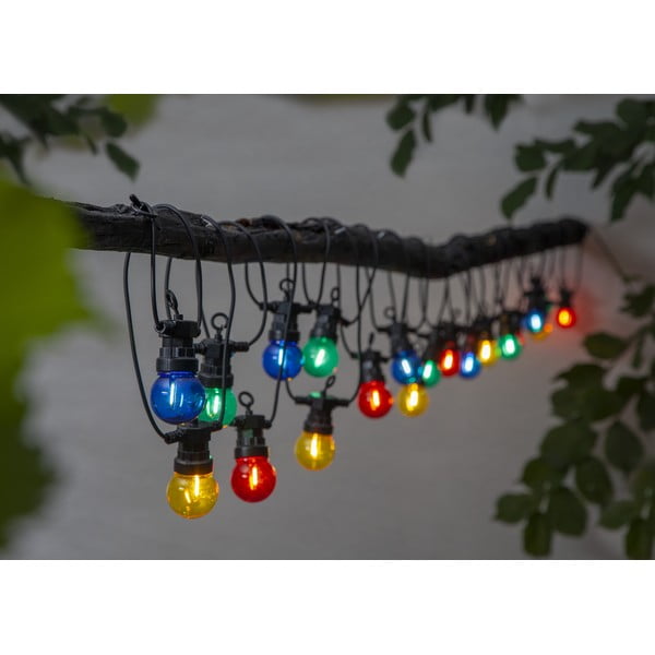 Catena luminosa a LED colorata per feste, lunghezza 8,55 m Small Circus Filament - Star Trading-image-3