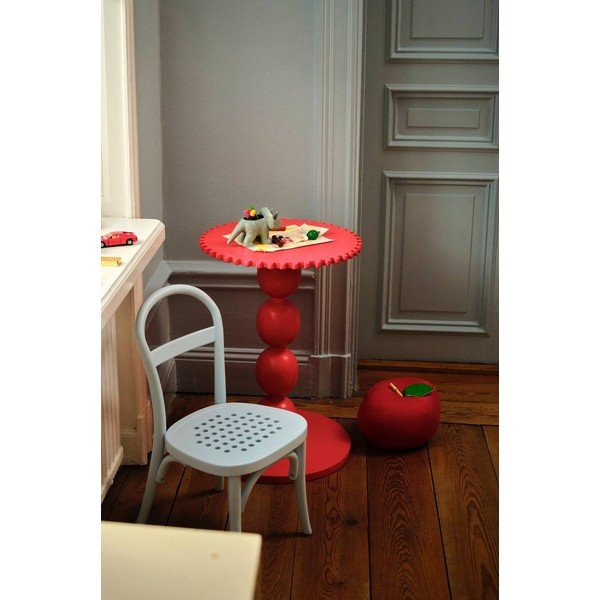 Tavolino rotondo in mango massiccio ø 44 cm Ives – Jotex-image-1