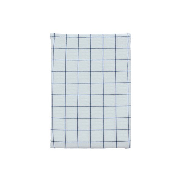 Set copripiumino e federa azzurro in cotone renforcé per letto singolo 140x200 cm Vista – Södahl-image-3