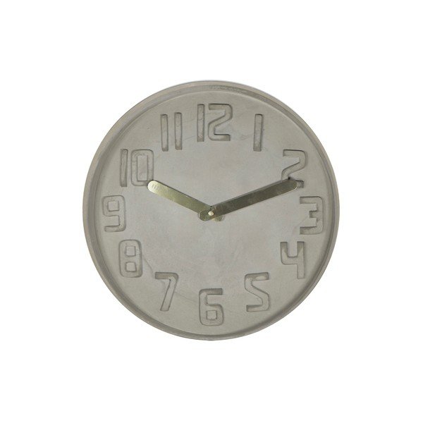 Hodiny Fisura Concrete, ⌀ 35 cm