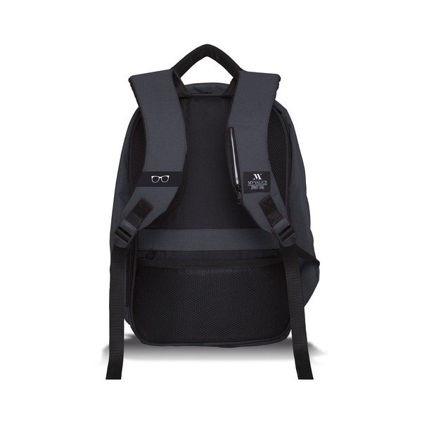 Zaino grigio scuro-nero con porta USB My Valice SECRET Smart Bag - Myvalice-image-3