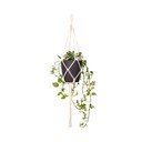 Gancio in stoffa per vaso ø 13 cm (altezza 100 cm) Macramé - Artevasi