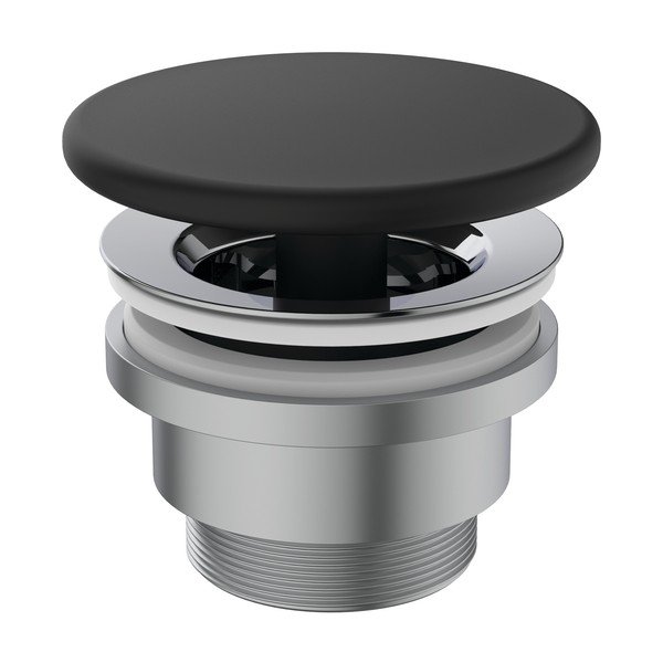 Tappo per lavandino nero opaco ø 7 cm Ipalyss – Ideal Standard