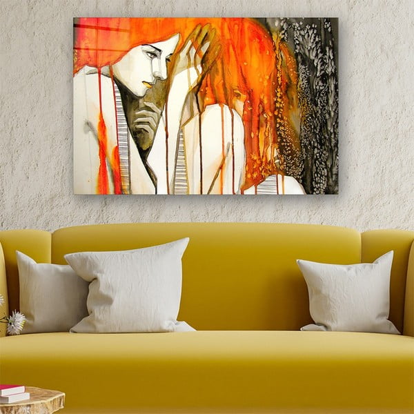 Pittura su vetro 70x50 cm - Wallity-image-1