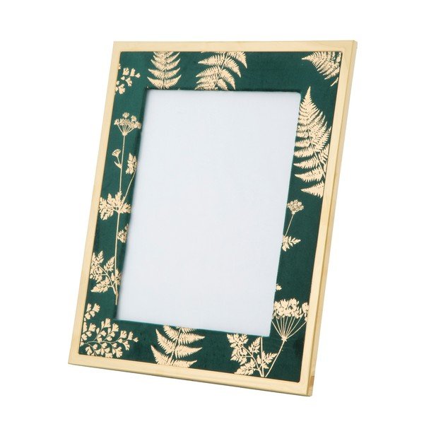 Portafoto da tavolo verde e oro, 20 x 25 cm Glam - Mauro Ferretti-image-3