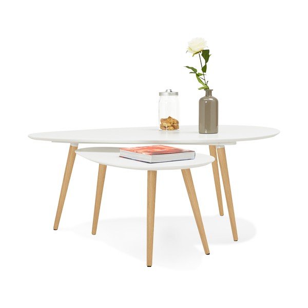 Set di 2 tavoli contenitori Design Gosmi - Kokoon-image-4