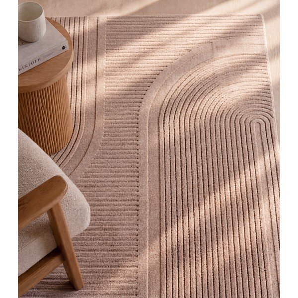 Tappeto beige lavabile 160x230 cm Pompei 1612 – Ayyildiz Carpets-image-1