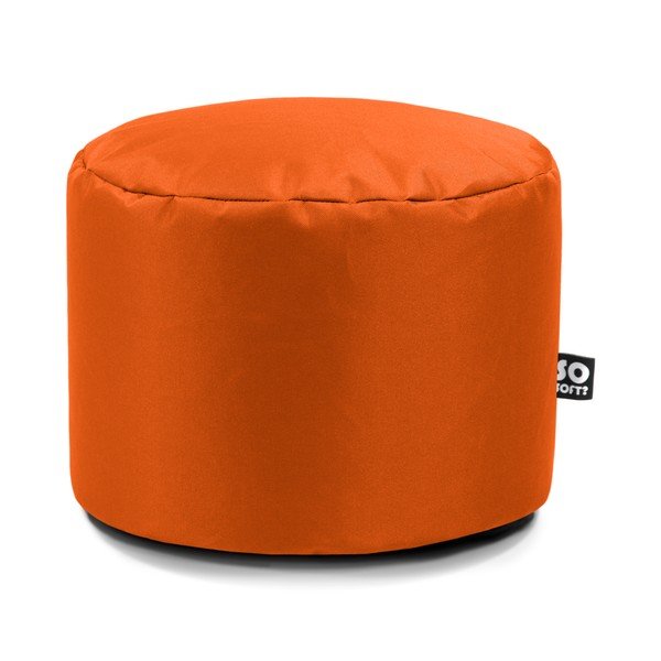 Pouf per bambini arancione Dot M – So Soft?